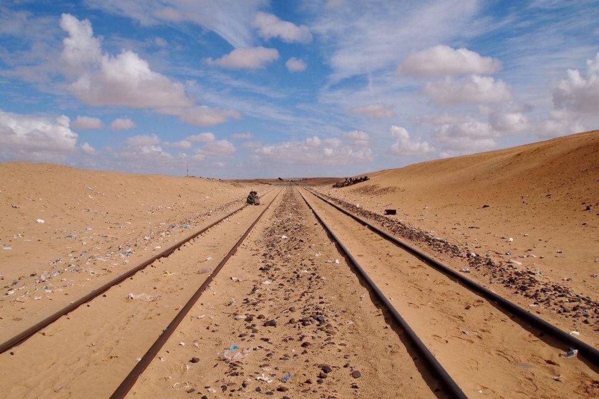 荒野が広がるエジプトの大地