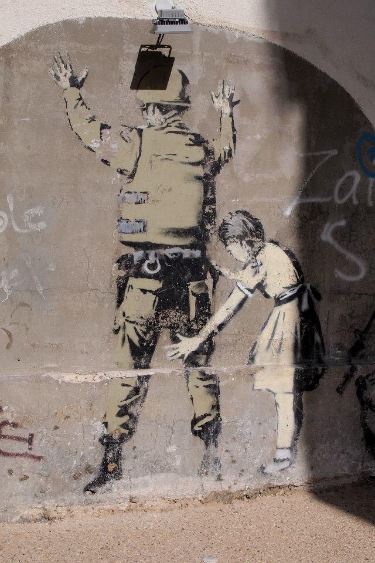 パレスチナとイスラエルの高き壁