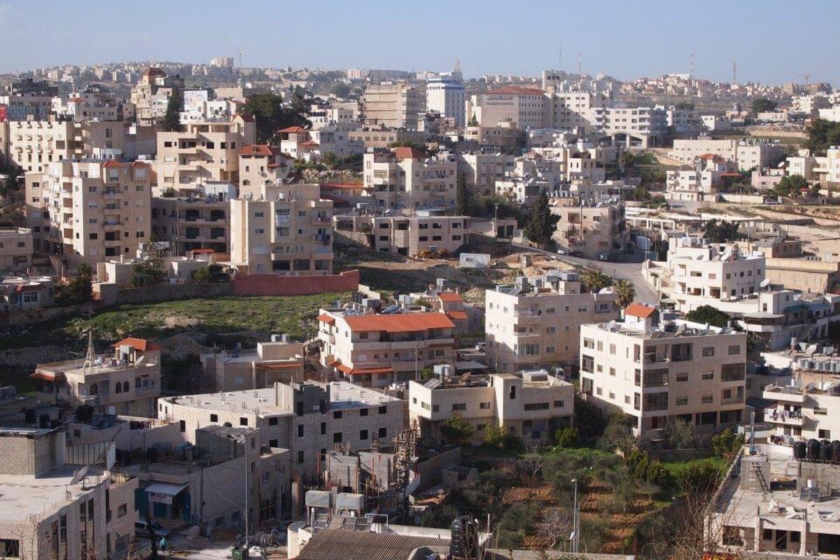 パレスチナとイスラエルの高き壁