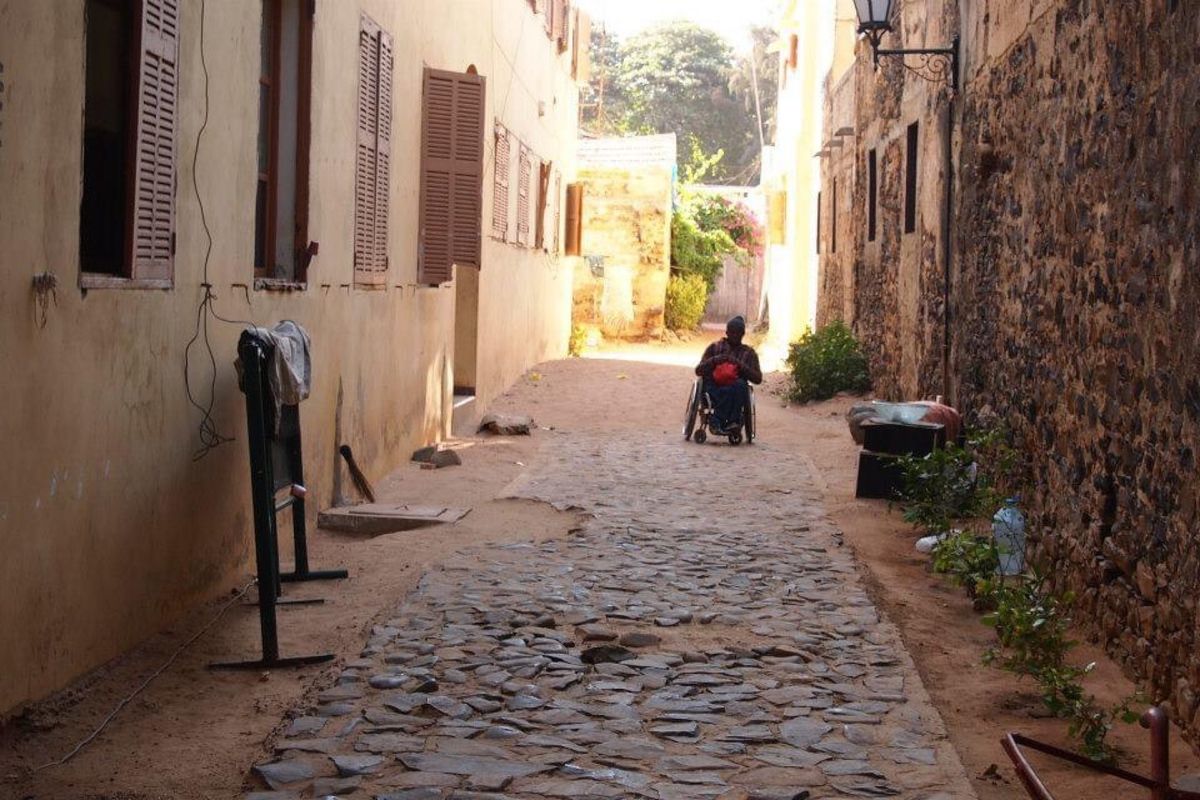 セネガル ダカール沖にあるゴレ島