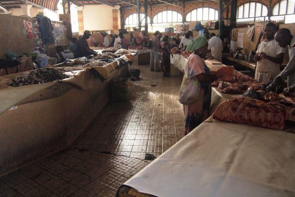 セネガル・Dakar「７ヶ月２８ヶ国世界一周（セネガル）」の写真：ダカールの魚市場