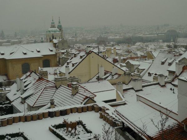 チェコ共和国・Prage「７ヶ月２８ヶ国世界一周（チェコ）」の写真：寒すぎたプラハ