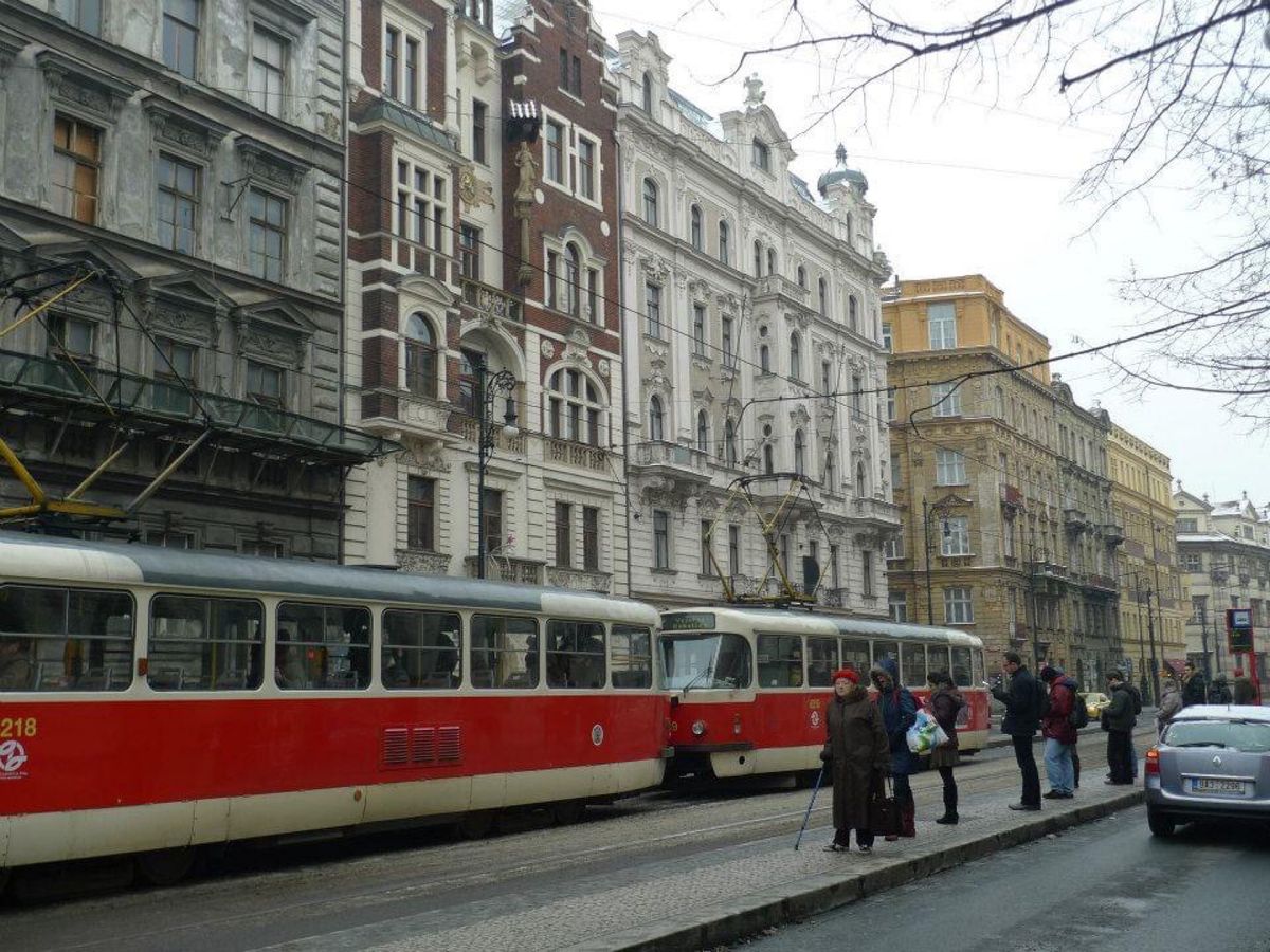 寒すぎたプラハ