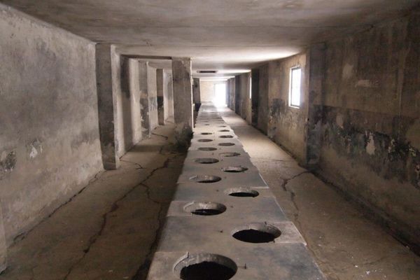 ポーランド・Krakow「７ヶ月２８ヶ国世界一周（ポーランド）」の写真：ビルケナウ。建物内