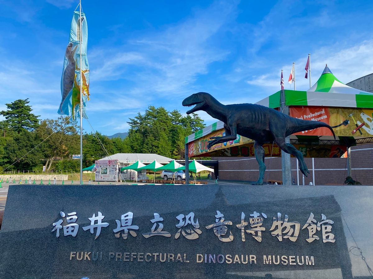 ずーーーーーっと行ってみたかった
念願の福井県立恐竜博物館🦖へ🙌