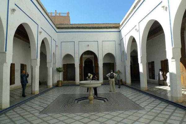 モロッコ・Marakesh「７ヶ月２８ヶ国世界一周（モロッコ）」の写真：マラケシュにある小さな宮殿