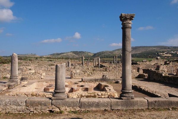 モロッコ・Marakesh「７ヶ月２８ヶ国世界一周（モロッコ）」の写真：メクネスからバスを乗り継いで行ったヴォル...