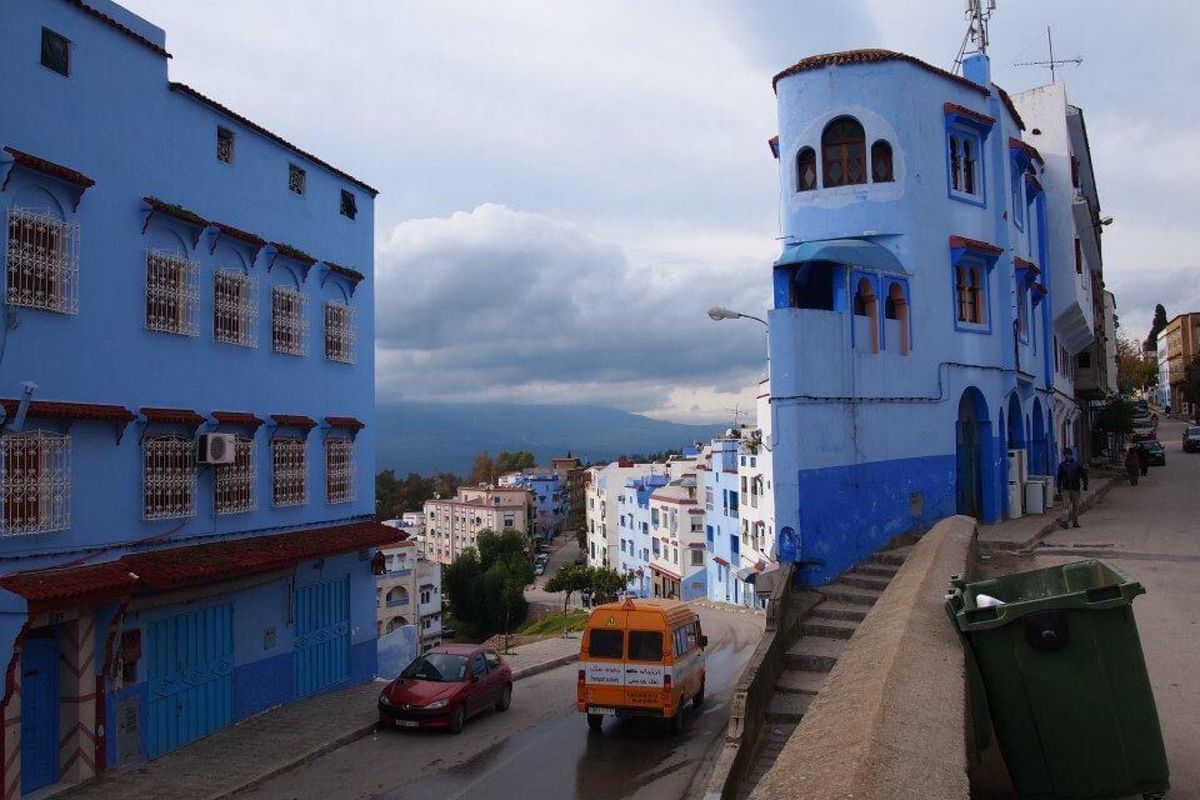 シャウエンの町全体