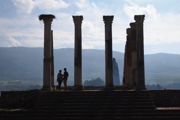 モロッコ・Marakesh「７ヶ月２８ヶ国世界一周（モロッコ）」の写真：ヴォルビリス遺跡