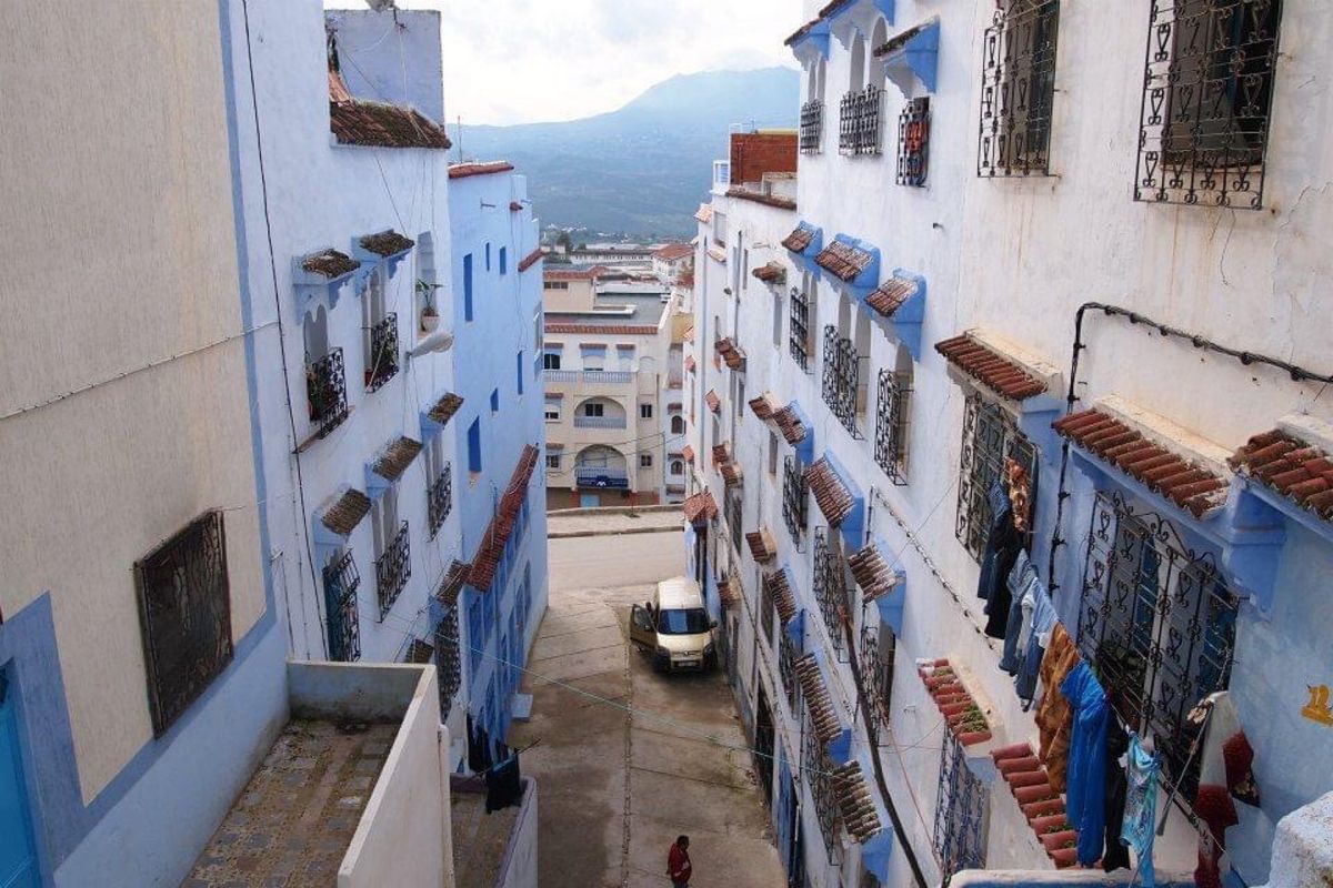 シャウエンの町全体