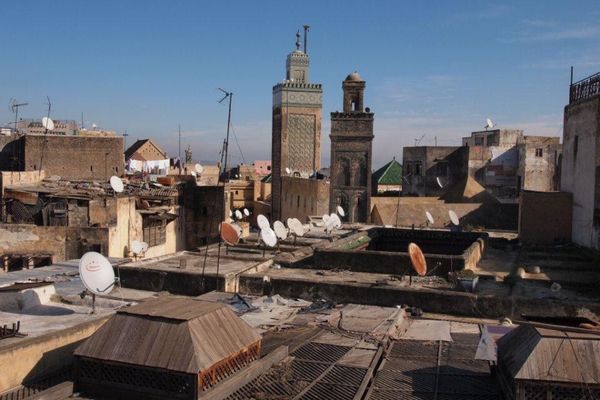 モロッコ・Marakesh「７ヶ月２８ヶ国世界一周（モロッコ）」の写真：フェズの街並み