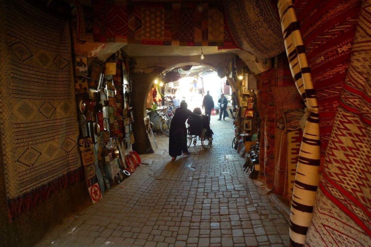 マラケシュの町歩き。迷う