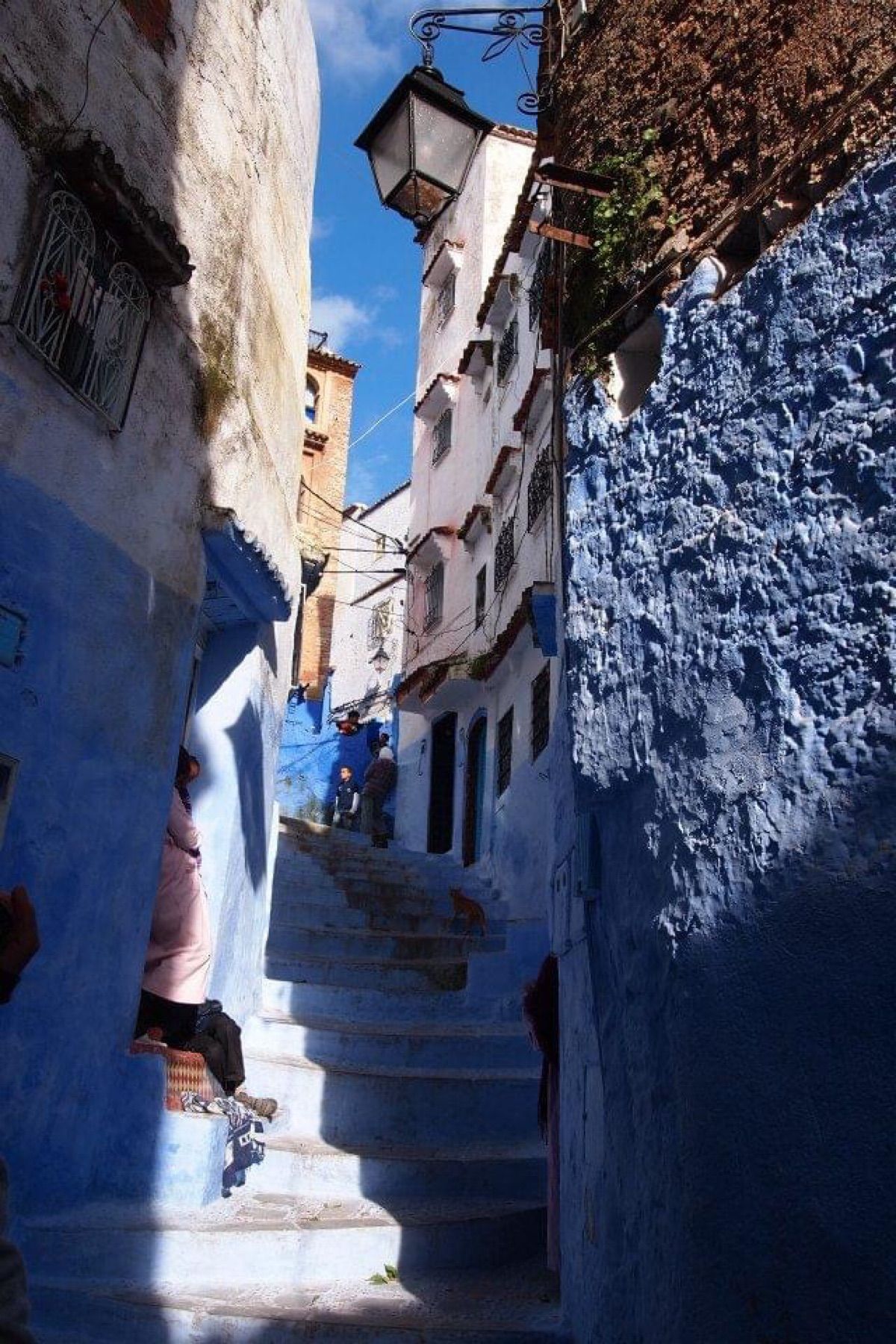 シャウエンの道端で