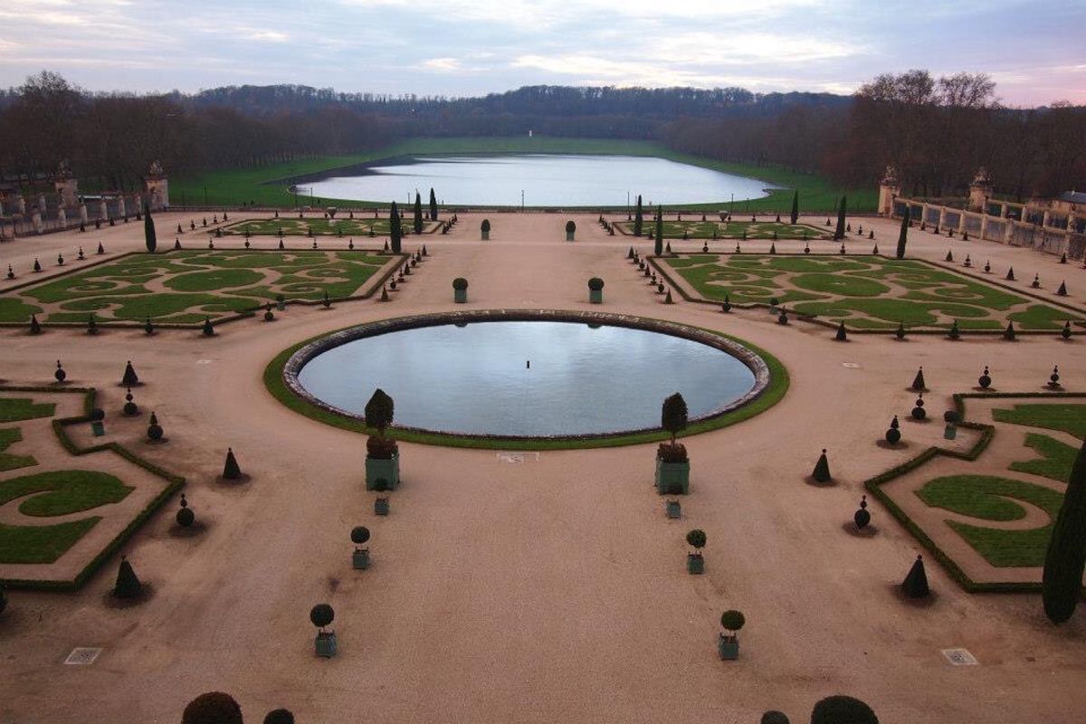 幾何学式庭園！