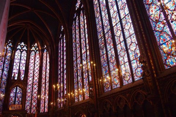 フランス・Paris「７ヶ月２８ヶ国世界一周（フランス）」の写真：教会内部