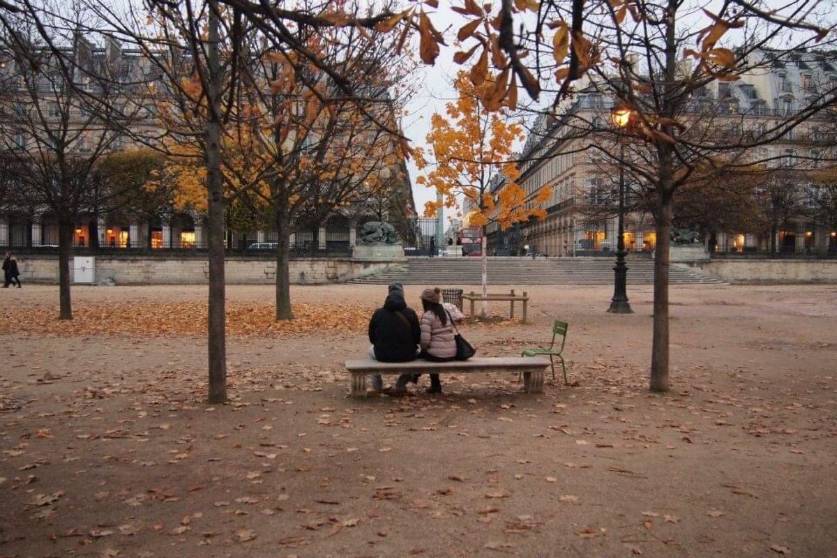 寒空のパリも悪くない