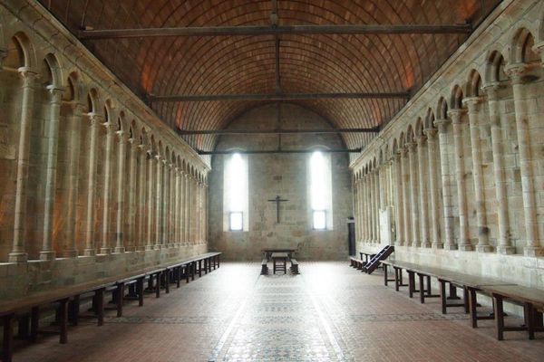 フランス・Paris「７ヶ月２８ヶ国世界一周（フランス）」の写真：モンサンミッシェル内部