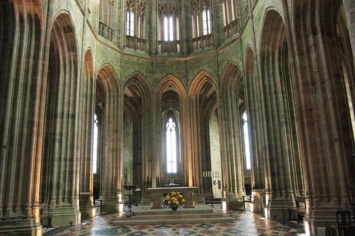 モンサンミッシェル内部