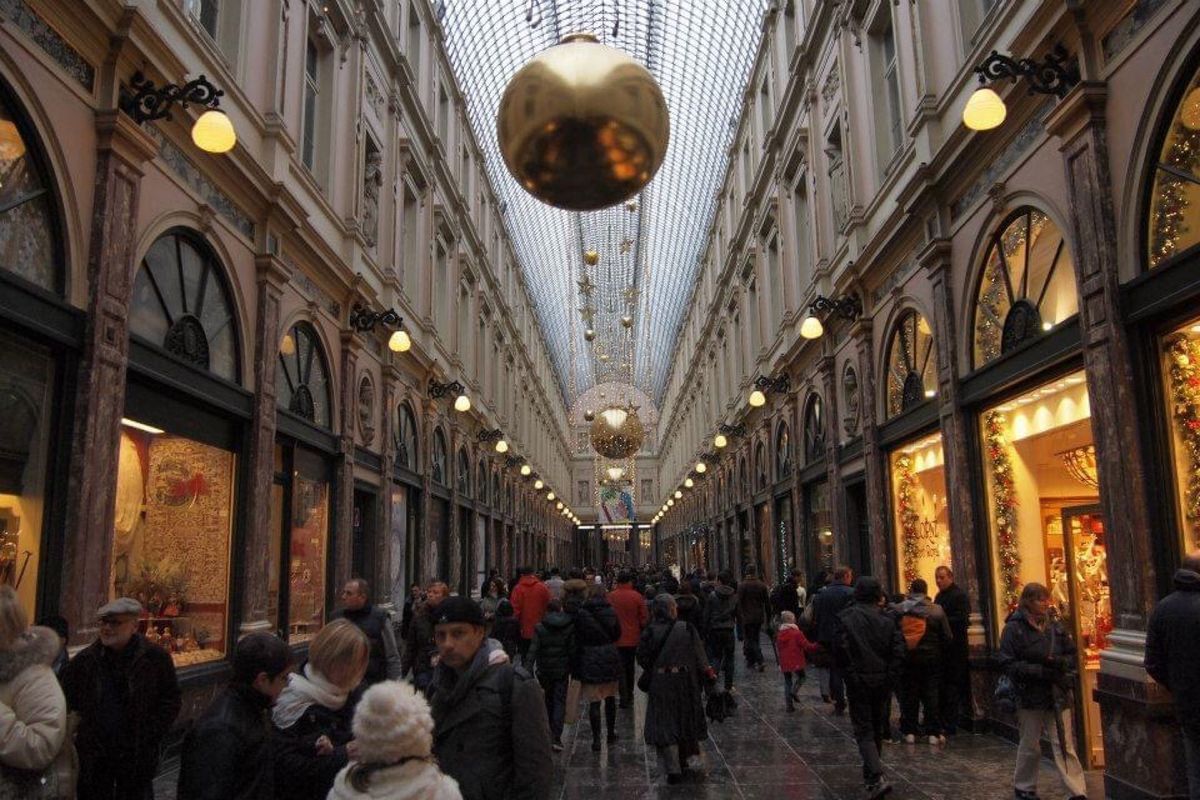 ブリュッセルの中心街！