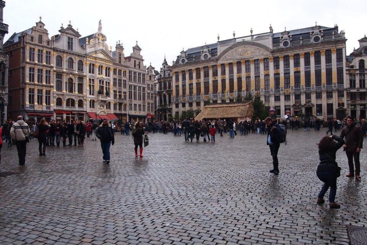 ブリュッセルの中心街！