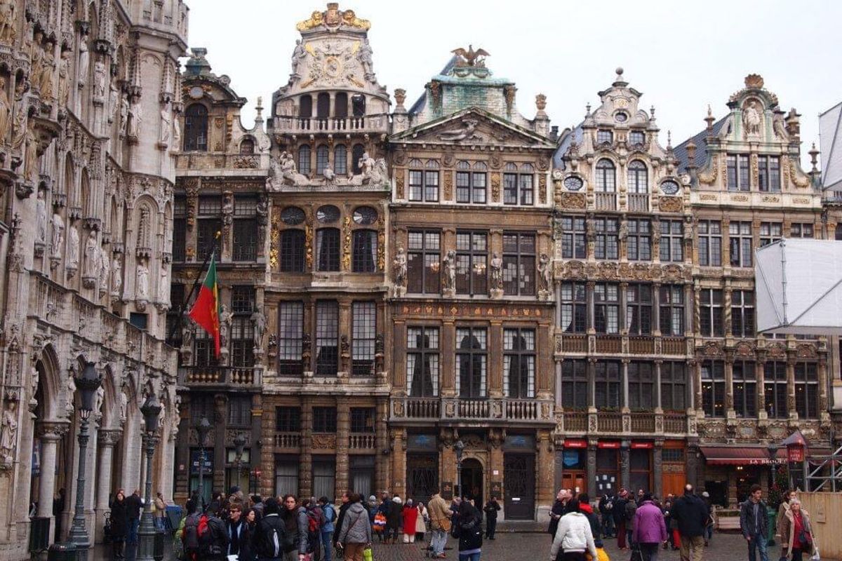 ブリュッセルの中心街！