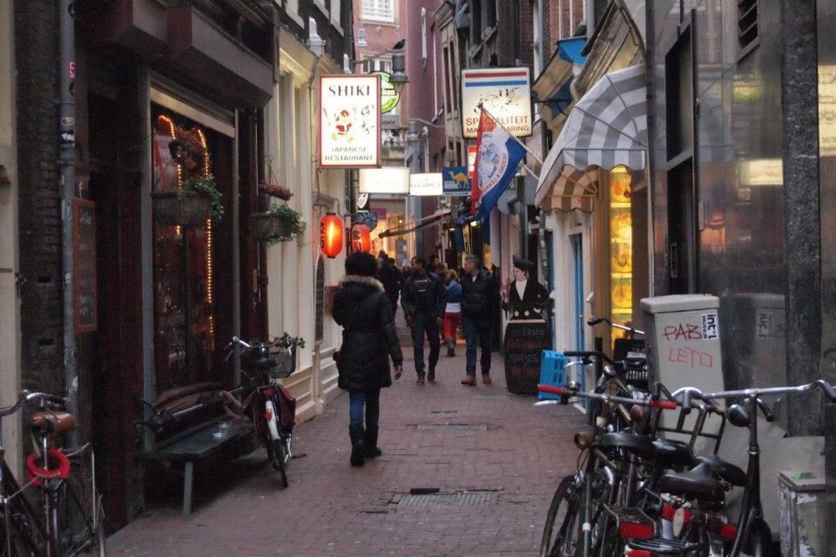 とりあえず町歩き。寒かった！