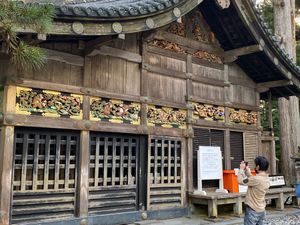見所が多くて法宝館などは見学できていない。時間配分は余裕を持った方がいいな...