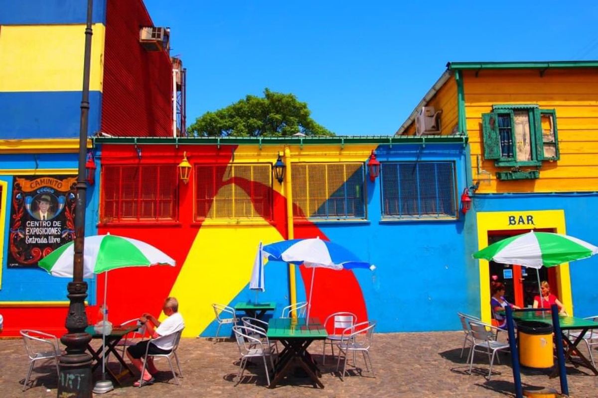 ブエノスアイレスのボカ地区