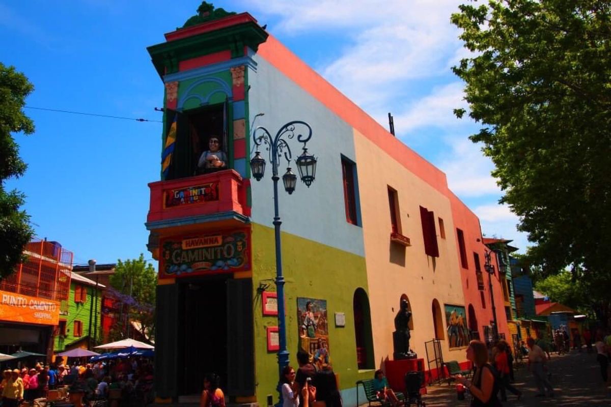 ブエノスアイレスのボカ地区