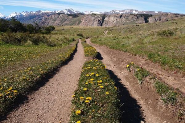 アルゼンチン・BuenosAires「７ヶ月２８ヶ国世界一周（アルゼンチン）」の写真：途中の路も、とにかく景色が美しい