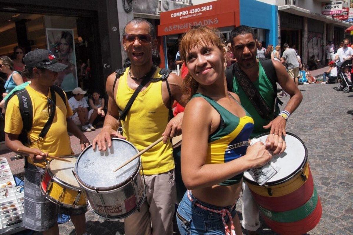 ブエノスアイレスの中心部