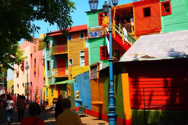 アルゼンチン・BuenosAires「７ヶ月２８ヶ国世界一周（アルゼンチン）」の写真：ブエノスアイレスのボカ地区
