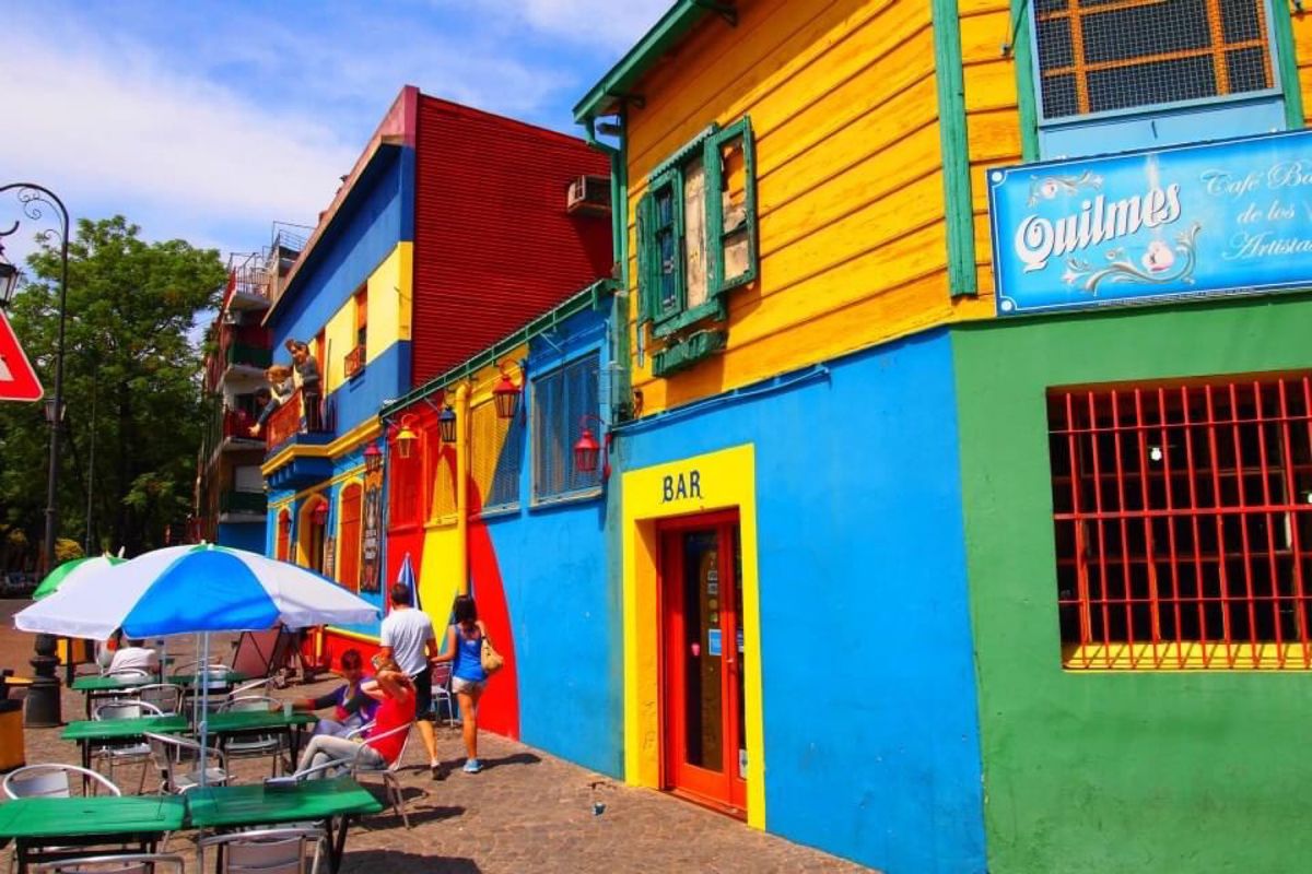 ブエノスアイレスのボカ地区