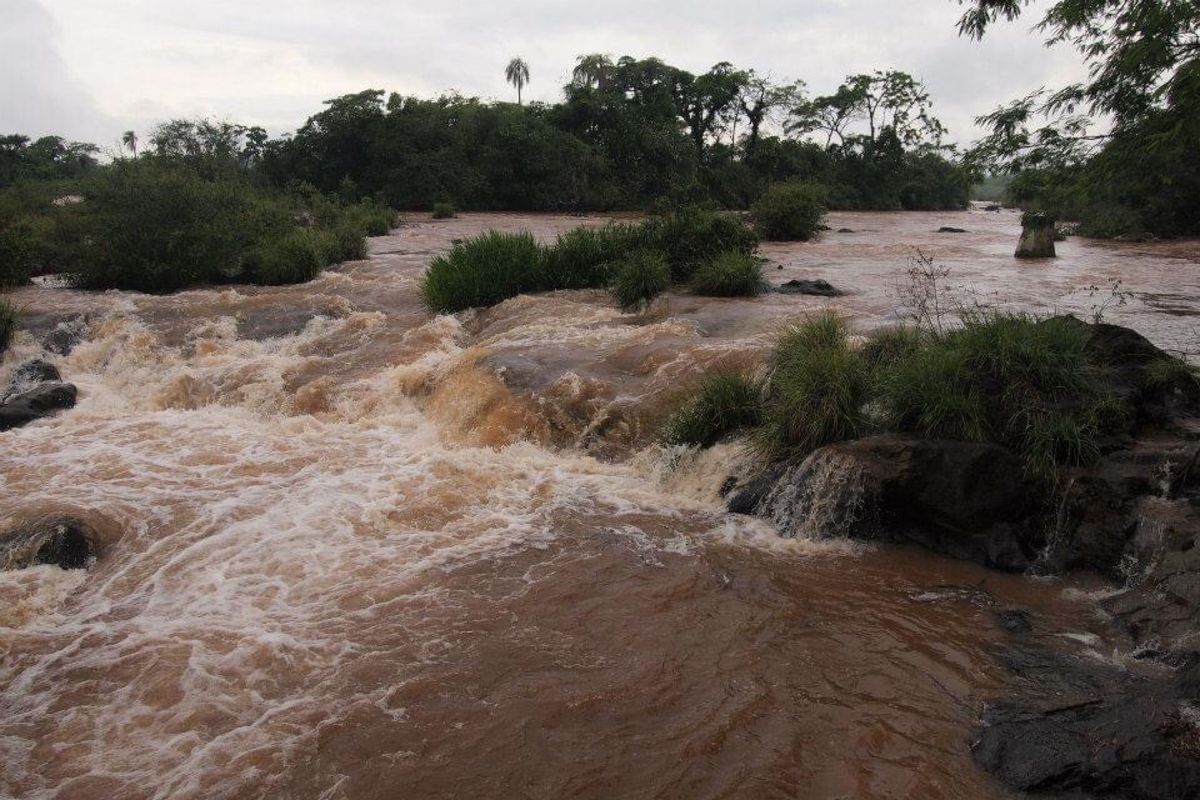 濁流イグアスの滝2