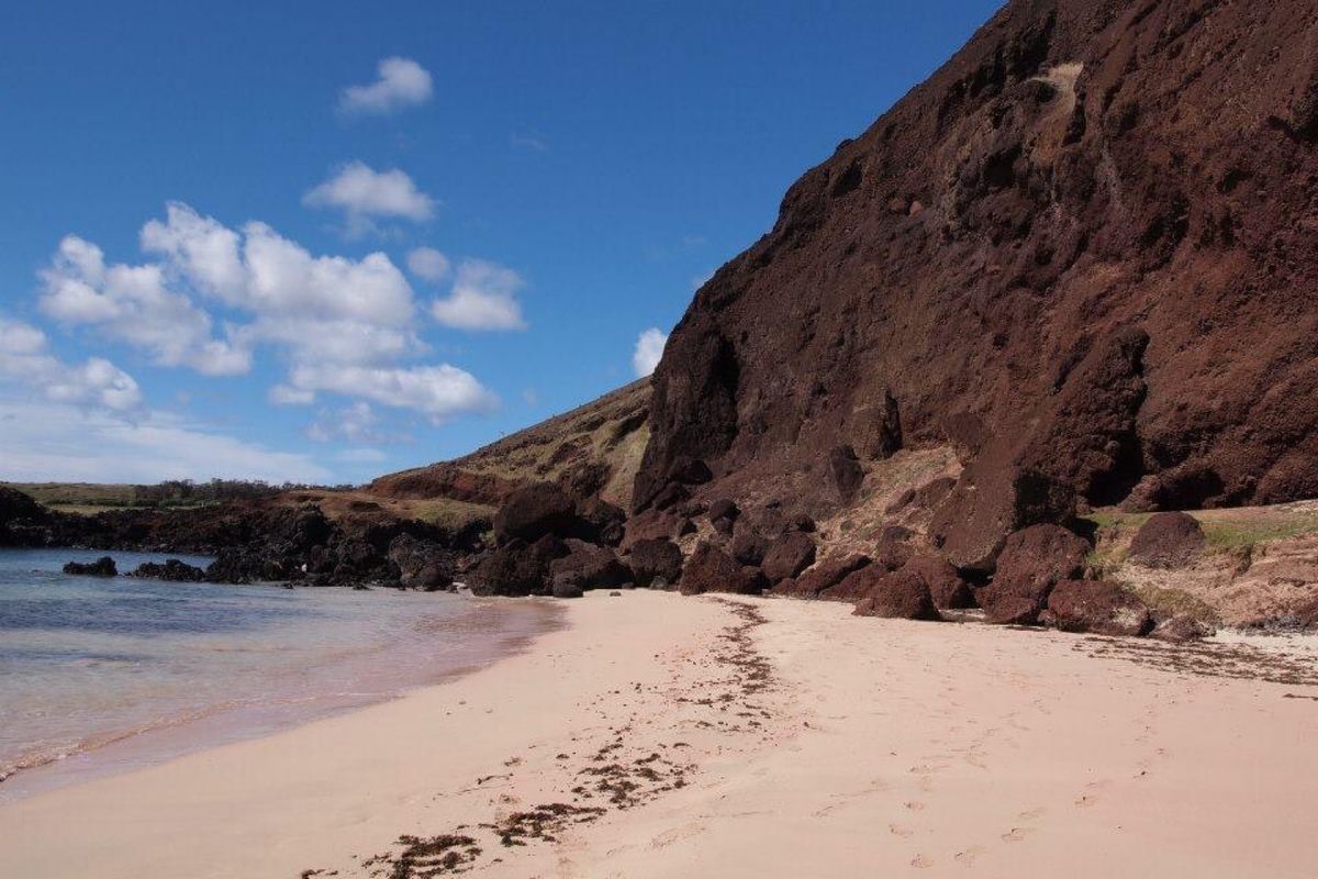 イースター島は海も綺麗！