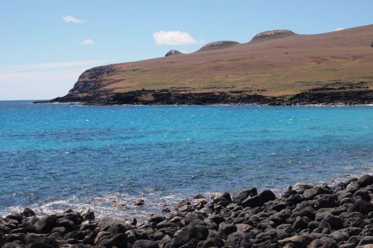 イースター島は海も綺麗！