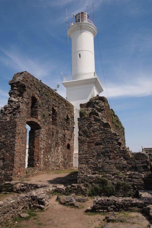 ウルグアイ・ColoniadelSacramento「７ヶ月２８ヶ国世界一（ウルグアイ）」の写真：ラプラタ川沈む夕日