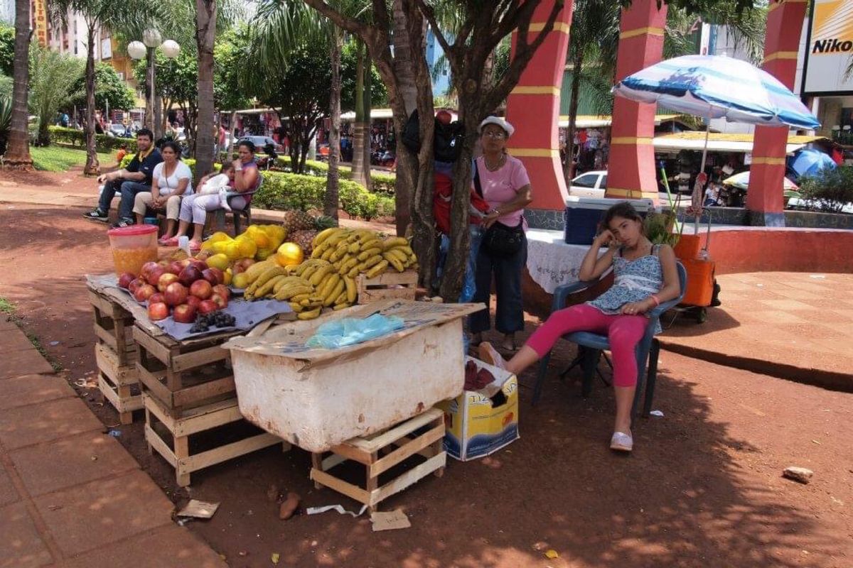 一瞬だけ寄ったシウダーデルエステ。