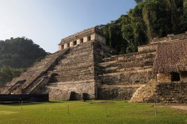 メキシコ・Cancun「７ヶ月２８ヶ国世界一周（メキシコ）」の写真：パレンケ遺跡