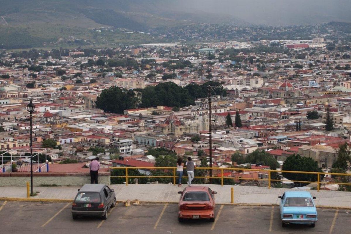 オアハカの展望台から