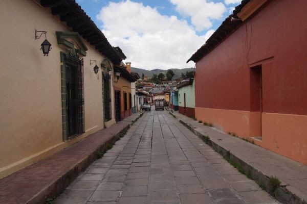 メキシコ・Cancun「７ヶ月２８ヶ国世界一周（メキシコ）」の写真：サンクリストバル・デ・ラス・カサスの町