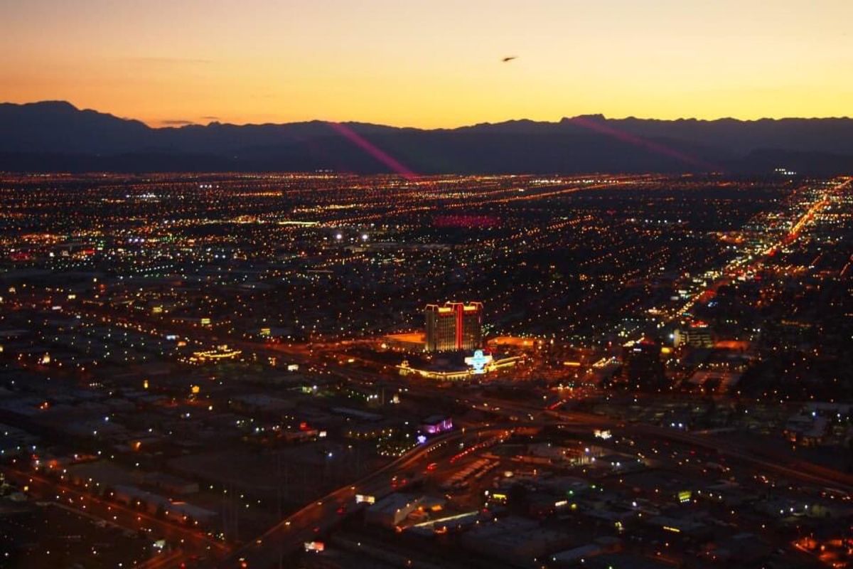 ラスベガスの夜景