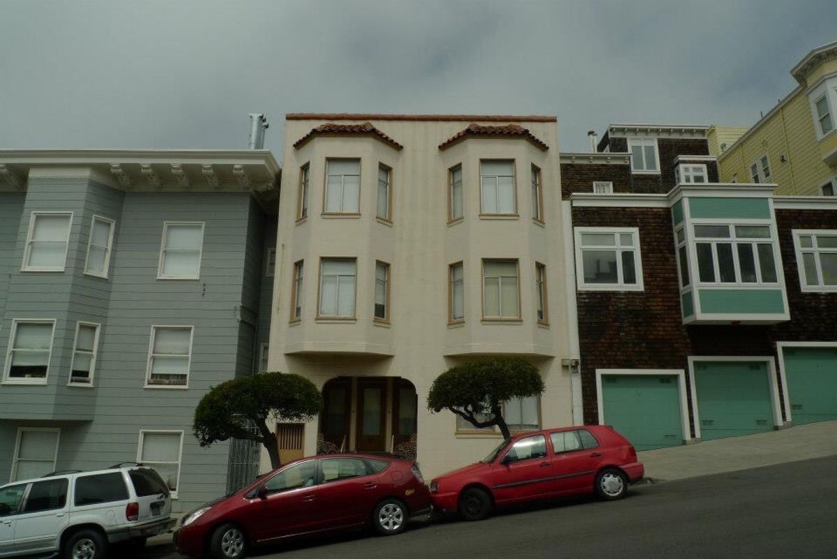 サンフランシスコは坂がキツイ