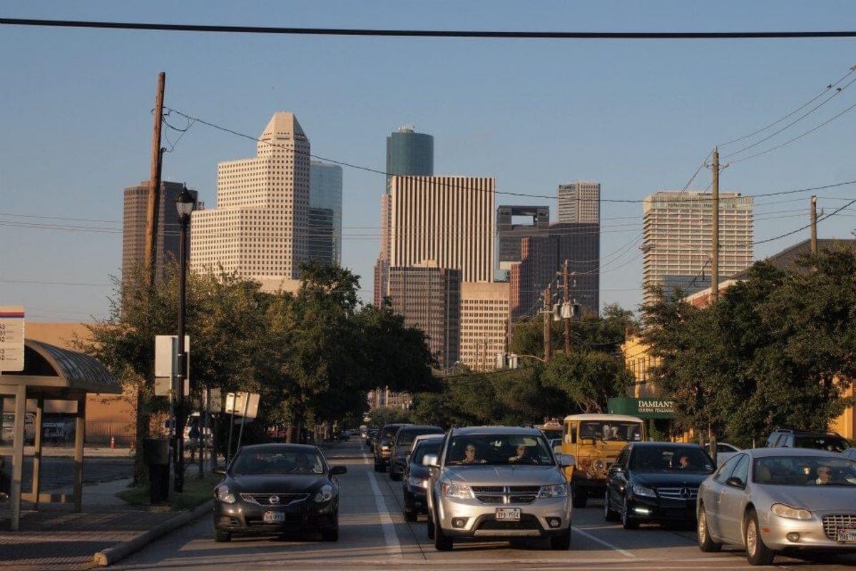 ヒューストンの街歩き。ダウンタウンは危ない雰囲気だった