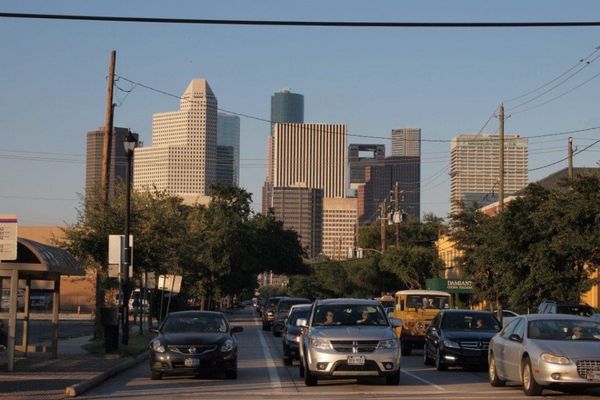アメリカ(米国)・LA「７ヶ月２８ヶ国世界一周（アメリカ）」の写真：ヒューストンの街歩き。ダウンタウンは危な...