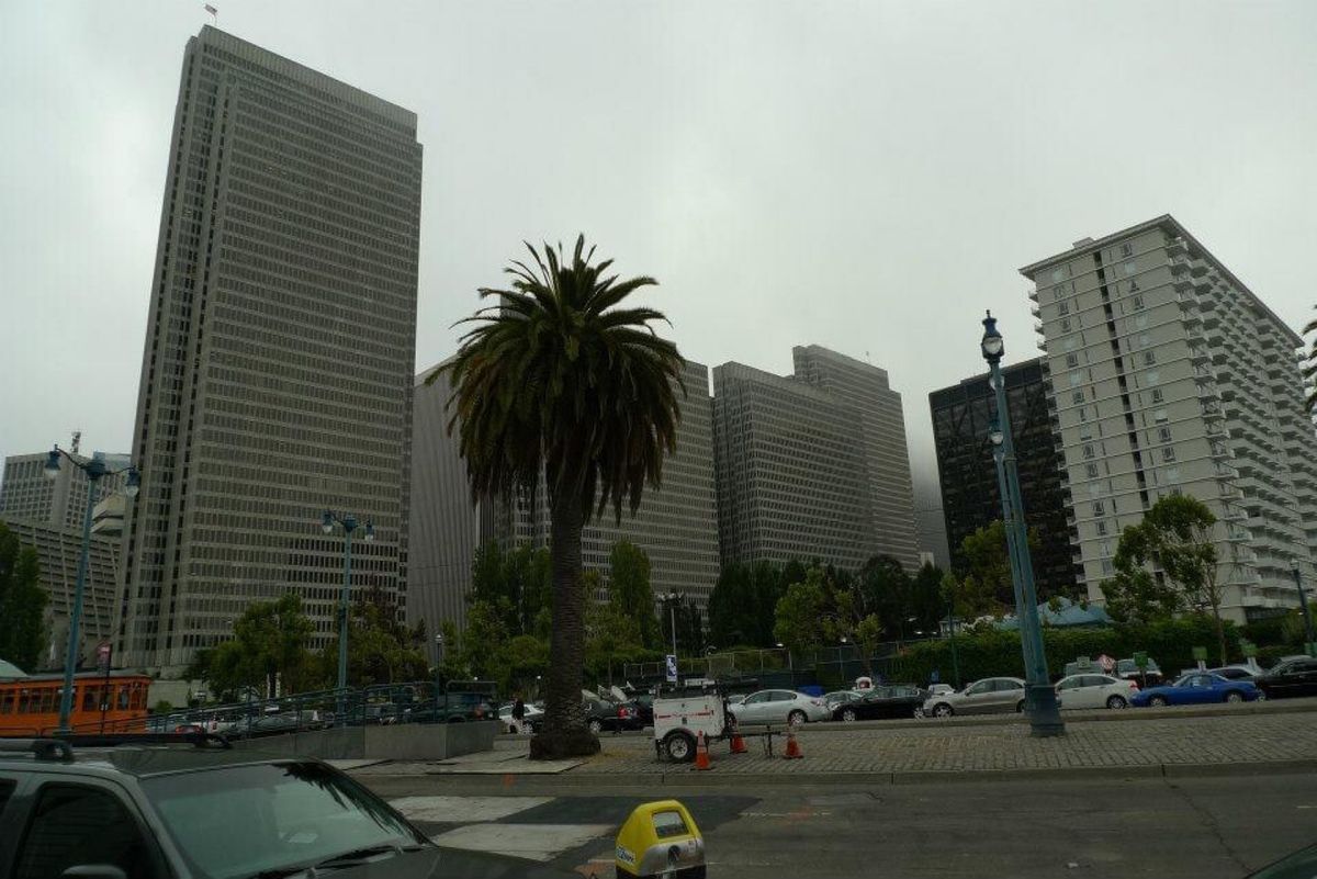 8月なのに寒かった海沿いとダウンタウン