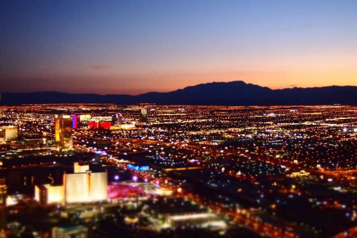 ラスベガスの夜景