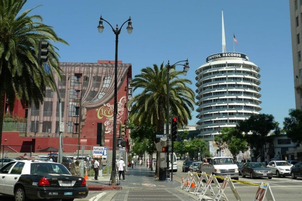 ハリウッドの町散策