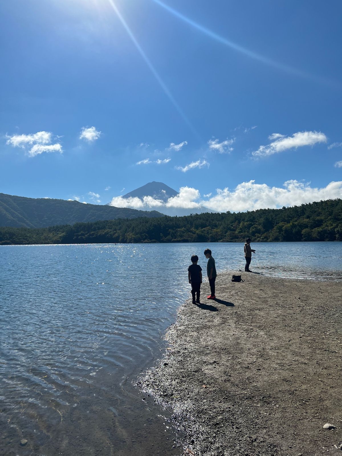 帰りに西湖へ
素晴らしい天気！