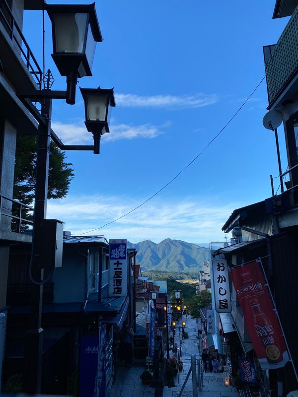 日本・群馬県「伊香保温泉　2021.10」の写真